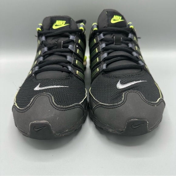 Nike Air Shox NZ 2.0 Athletic Shoes Sneakers 2010 Black/Dark Grey-Hot Lime Sz 7 main image 7